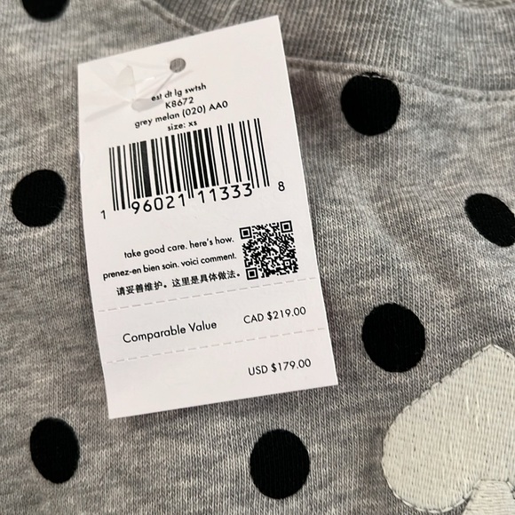 Kate Spade sweatshirt - Picture 5 of 5